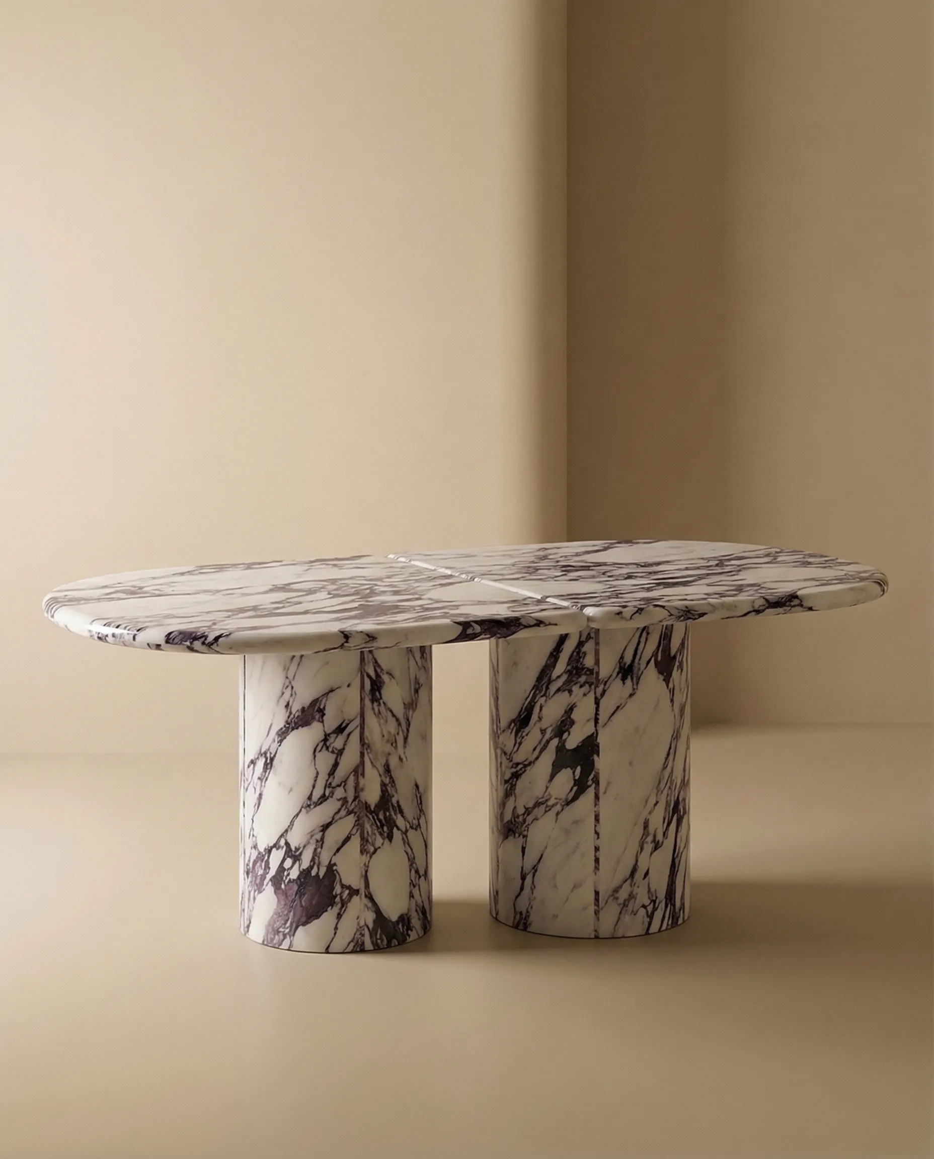 Eclipse in Calacatta Viola marble